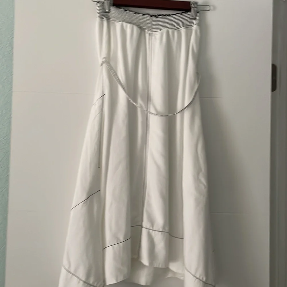 Anthropologie Mischa by Tracy Reece strapless beachy asymmetrical Hem Sun Dress - Picture 10 of 10